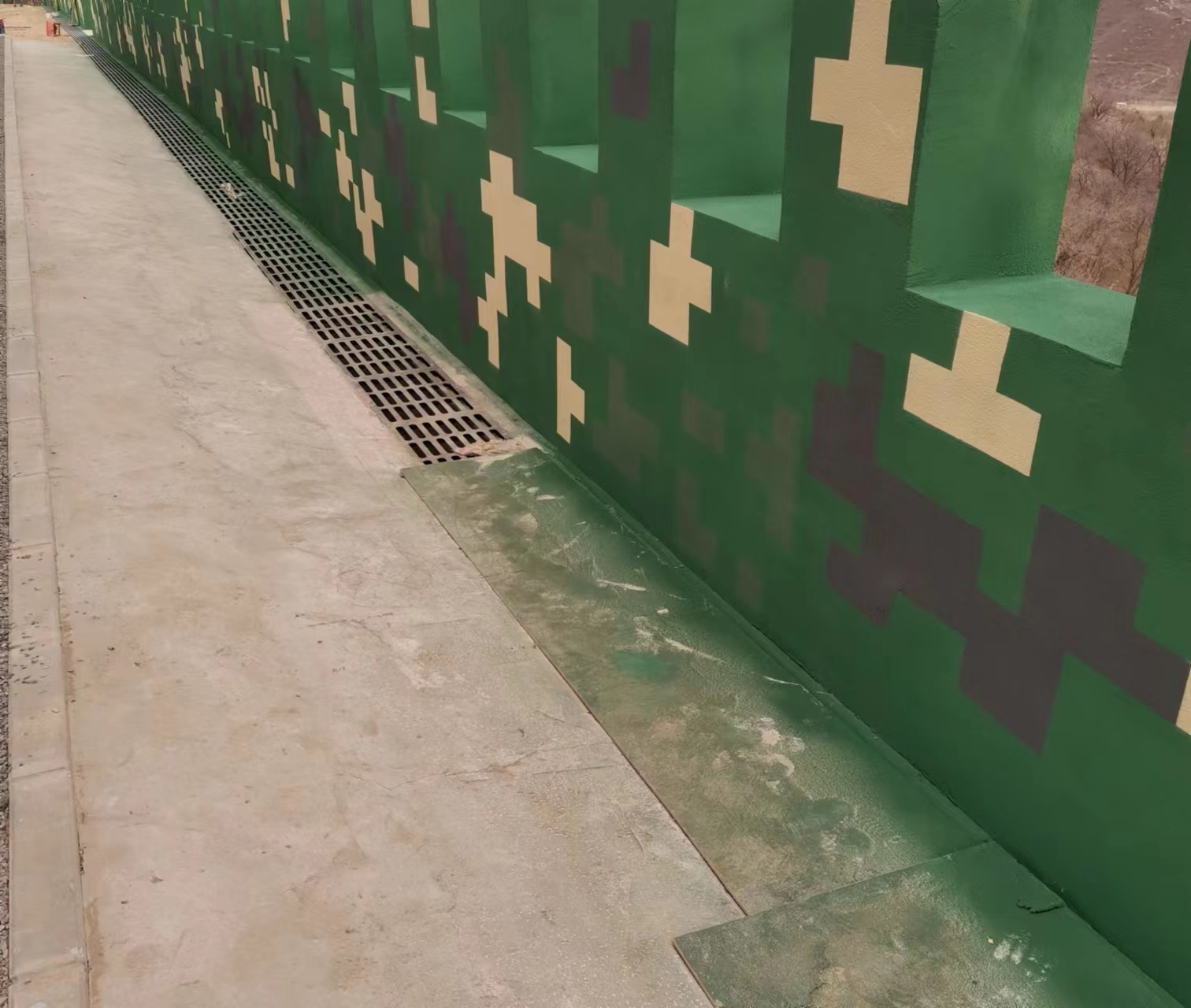 茂名围墙迷彩喷涂,数迷彩漆